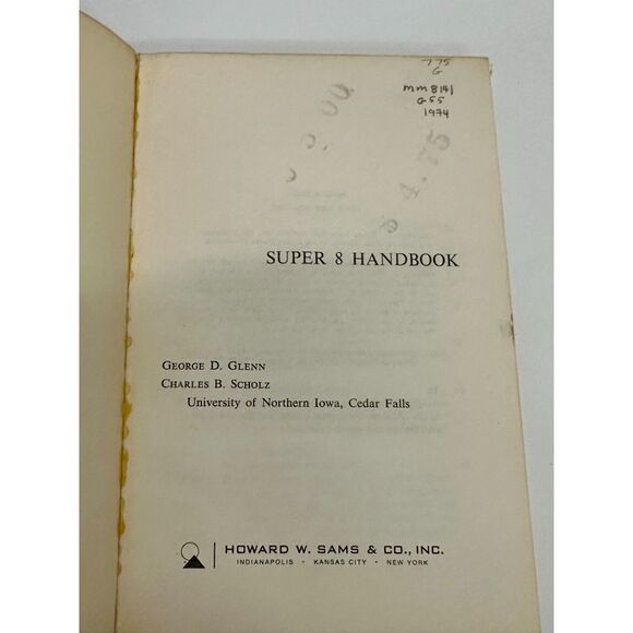 Super 8 Handbook, First Edition, 1976, Glenn and Scholz - Picture 4 of 8